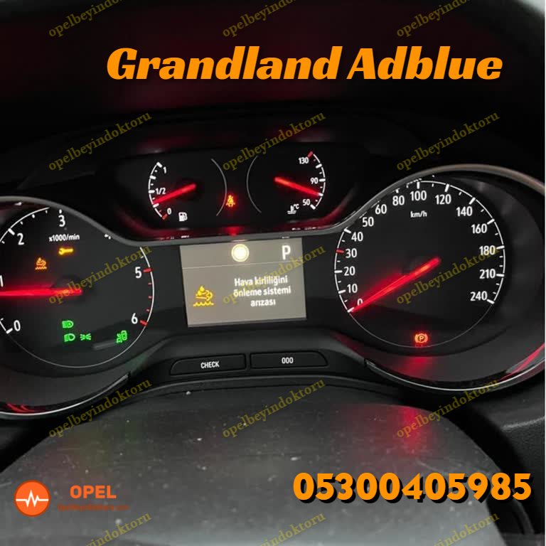 Grandland Adblue Sorunları