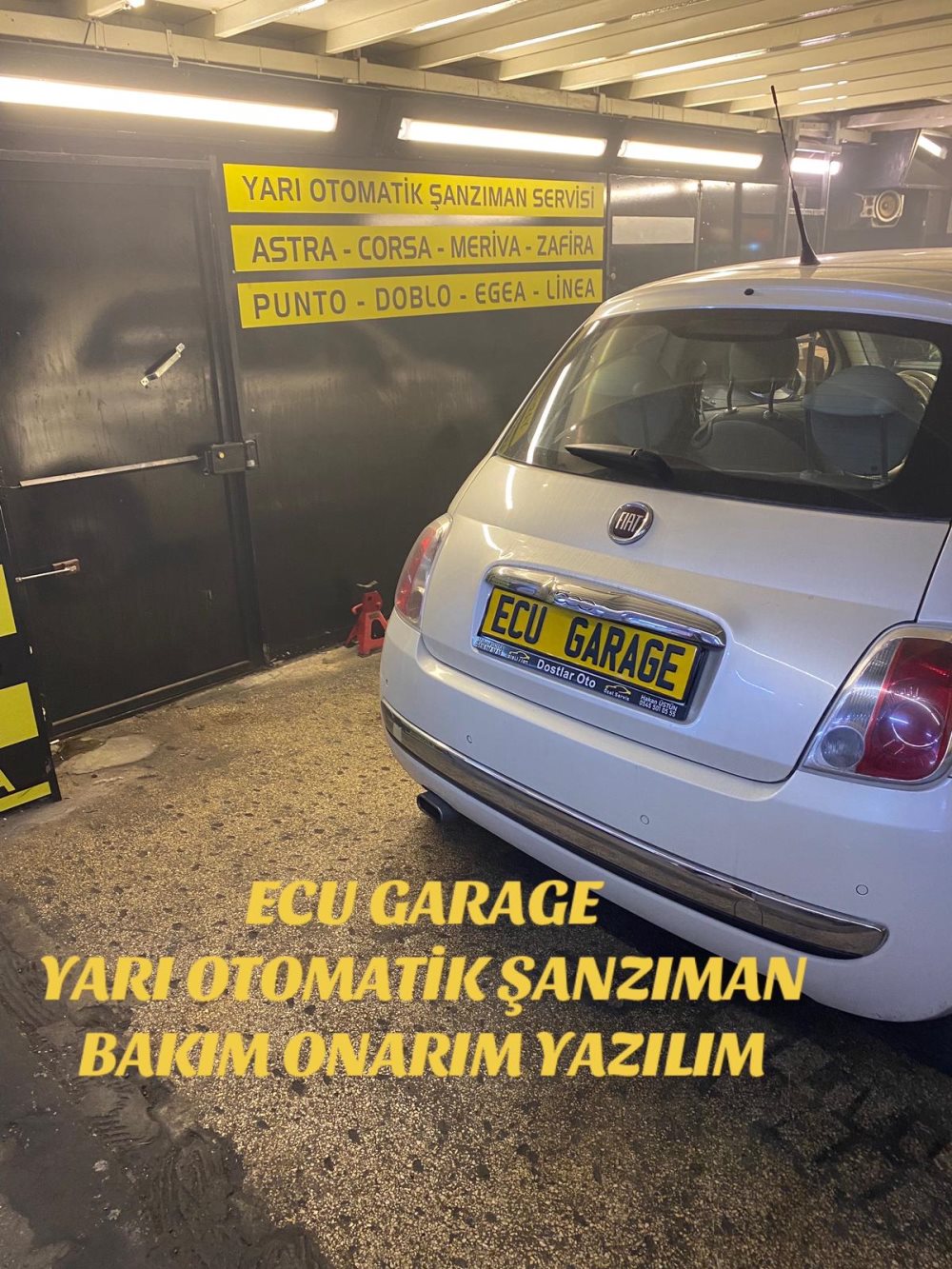 Fiat 500 C Yarı Otomatik Şanzıman Tamiri